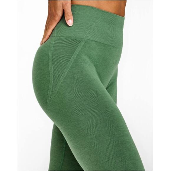 Oner Active Forest Green Effortless Seamless Leggings Size M - Picture 9 of 10